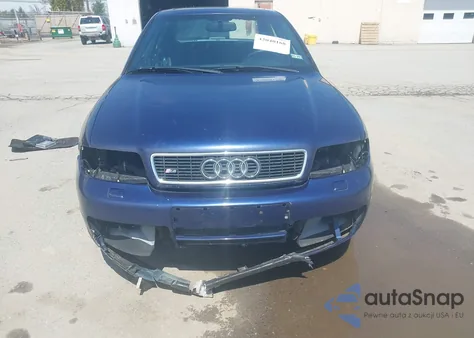 2001 Audi S4 2.7T из США, поврежденный, VIN WAURD68D21A133213